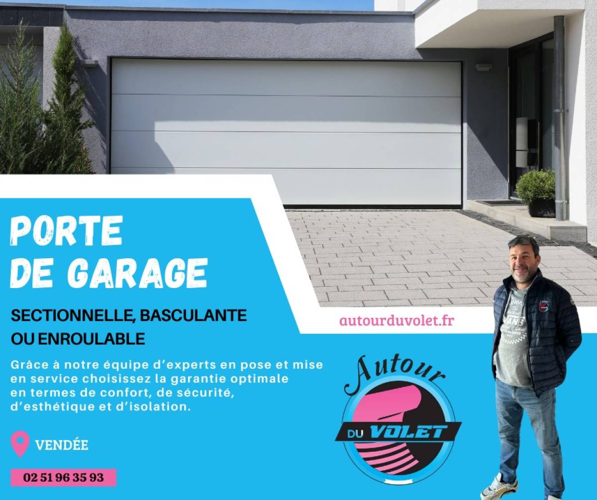 réparation porte de garage en Vendée