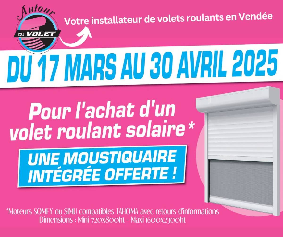 moustiquaire offert la roche sur yon