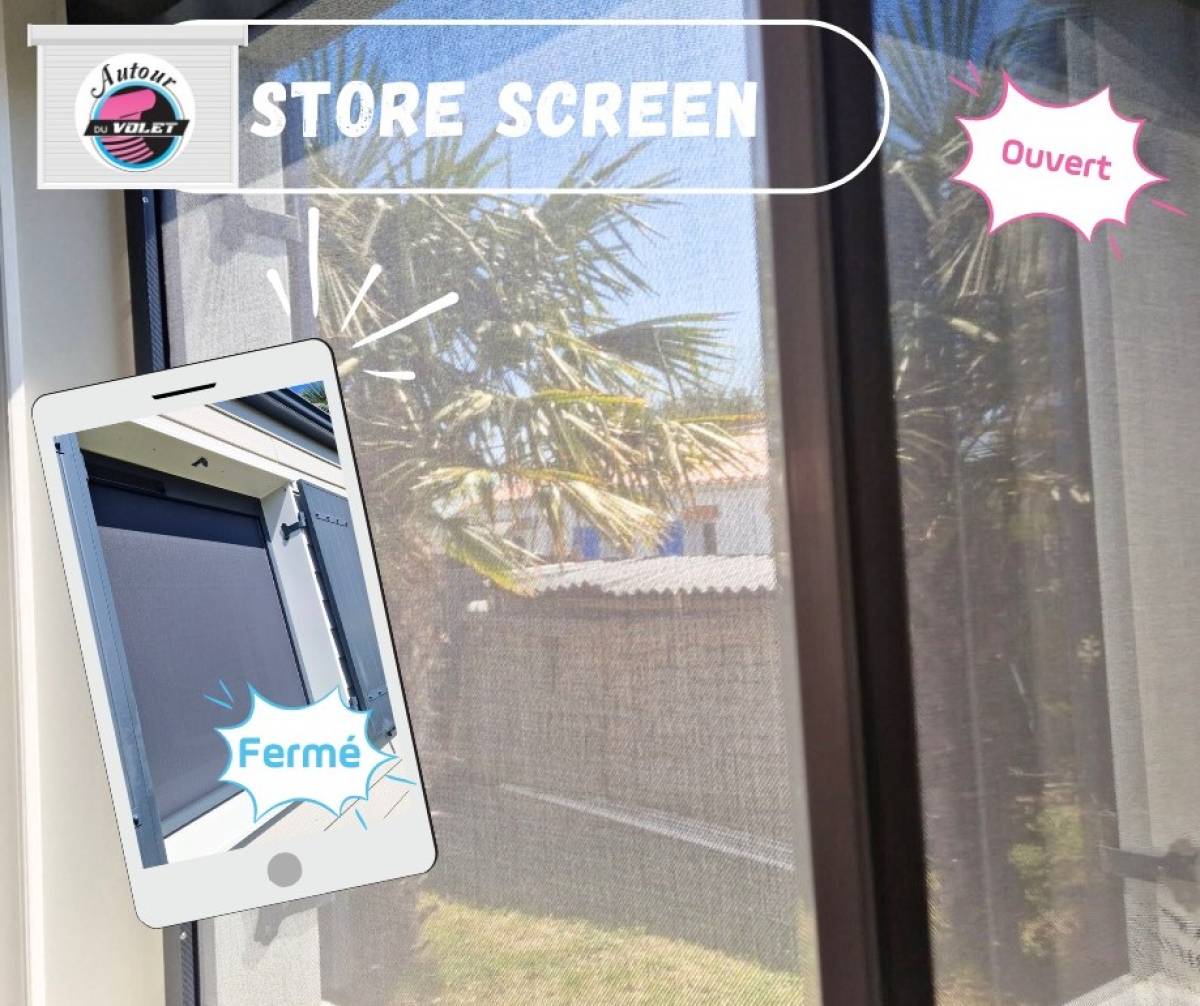 pose stores screen la roche sur yon vendée